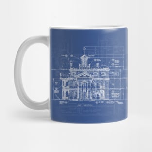 Haunted Mansion Blueprint Mug